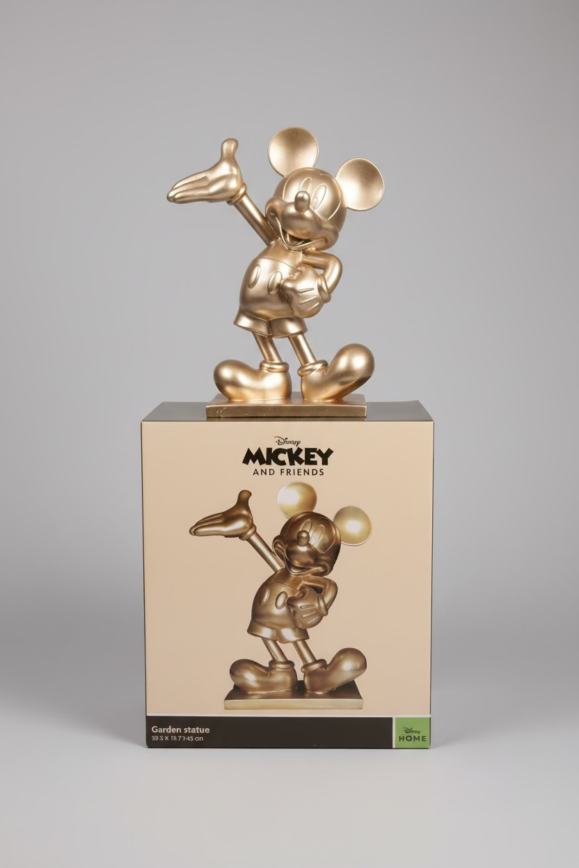 Disney Mickey Mouse XL Gold Edition – Statement Statue