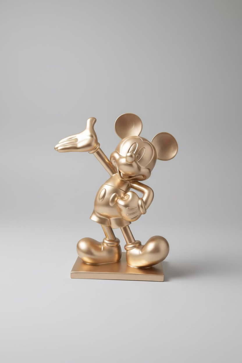 Disney Mickey Mouse XL Gold Edition – Statement Statue