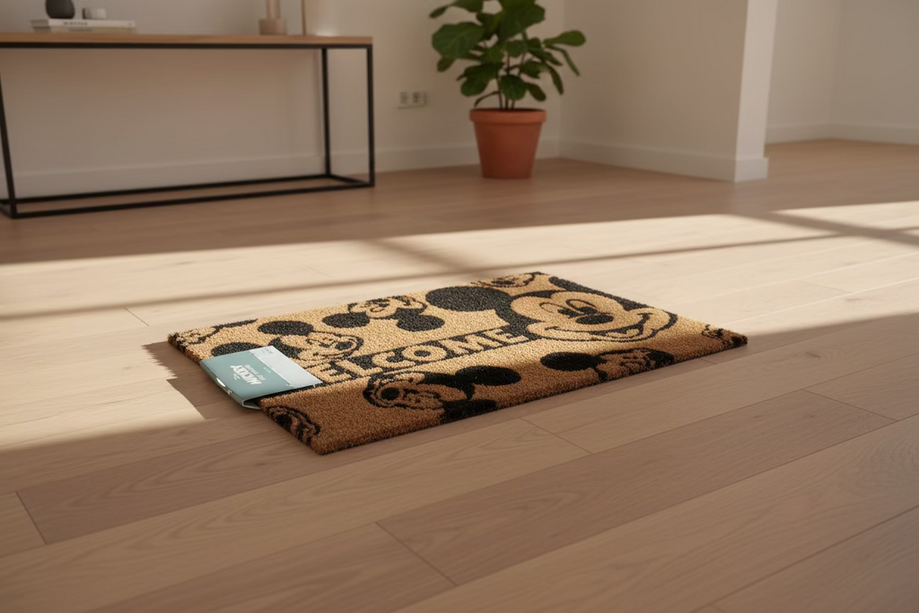 Disney Mickey Mouse Doormat "Welcome" - Officially Licensed Product