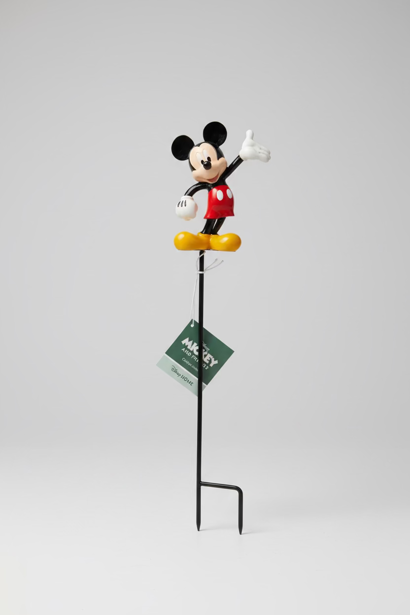 Disney Mickey Mouse Garden Stake "Welcome" - Decorative Plug for Garden & Flower Pot