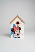 Disney Minnie Mouse Wooden Birdhouse – Decorative Nesting Box for Garden & Balcony