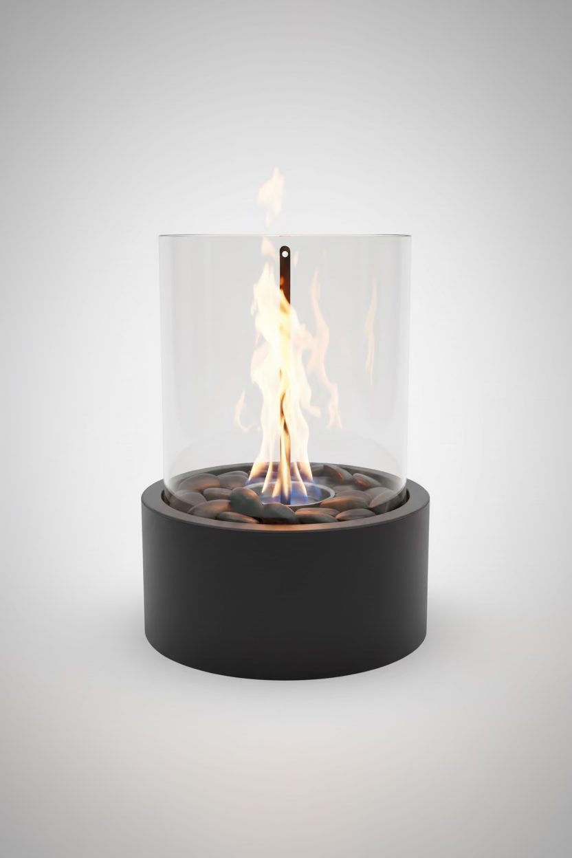 Urban Flame Premium Table Fire Pit XL Black