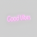 LED Neon Sign "Good Vibes"