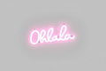 LED Neon Sign "Ohlala"