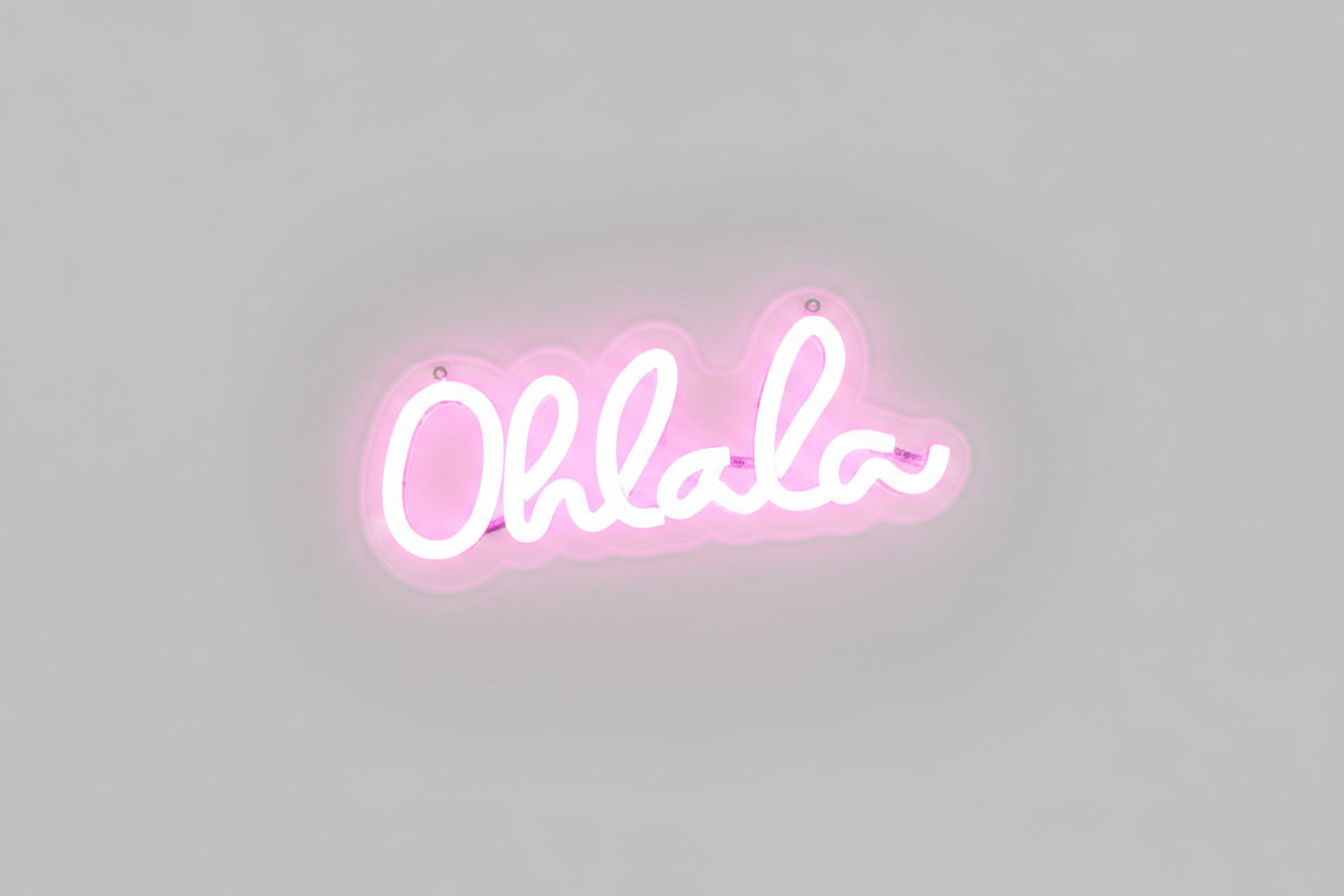 LED Neon Sign "Ohlala"