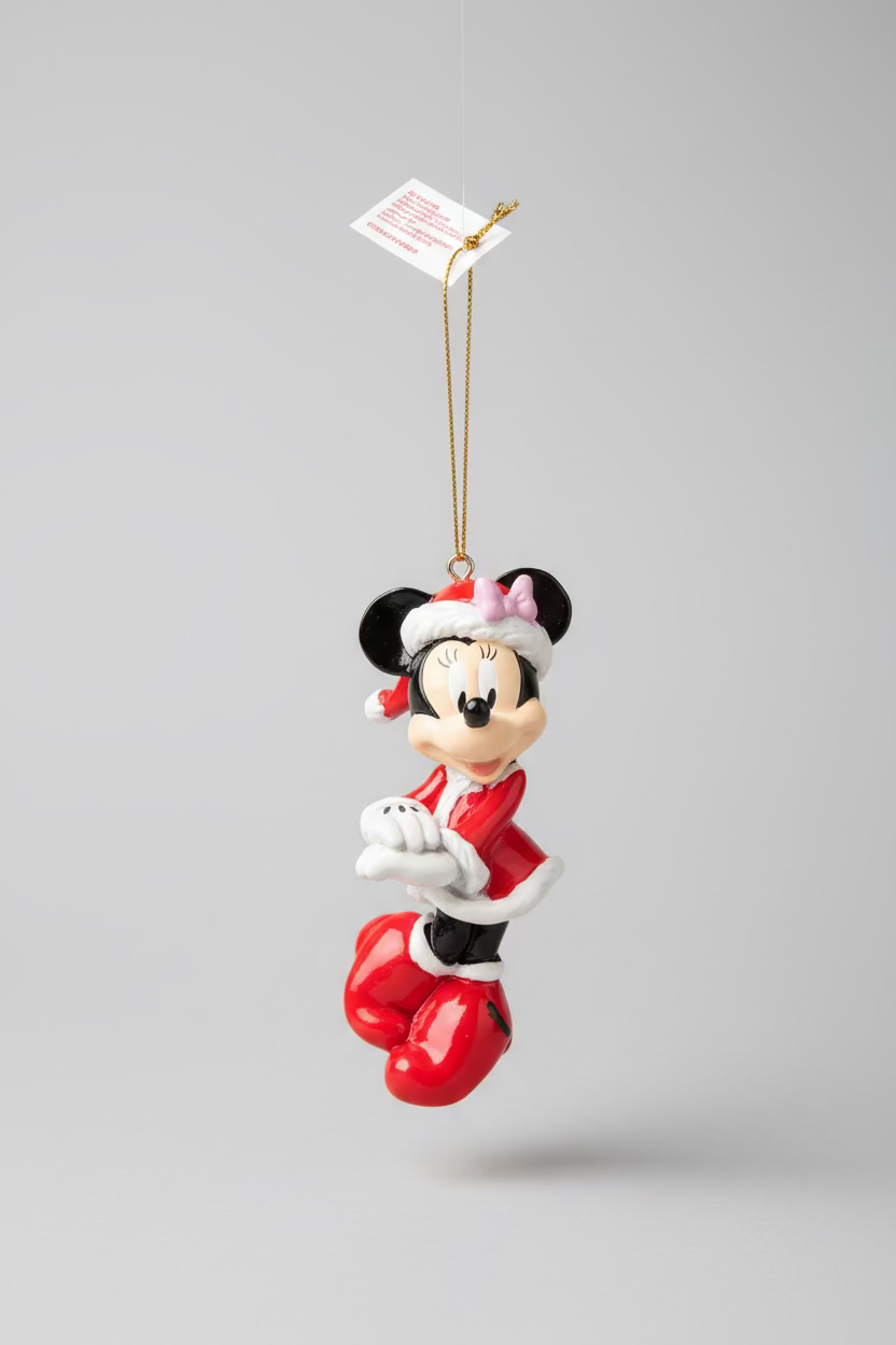 Disney Christmas Ornament "Minnie Mouse Santa"