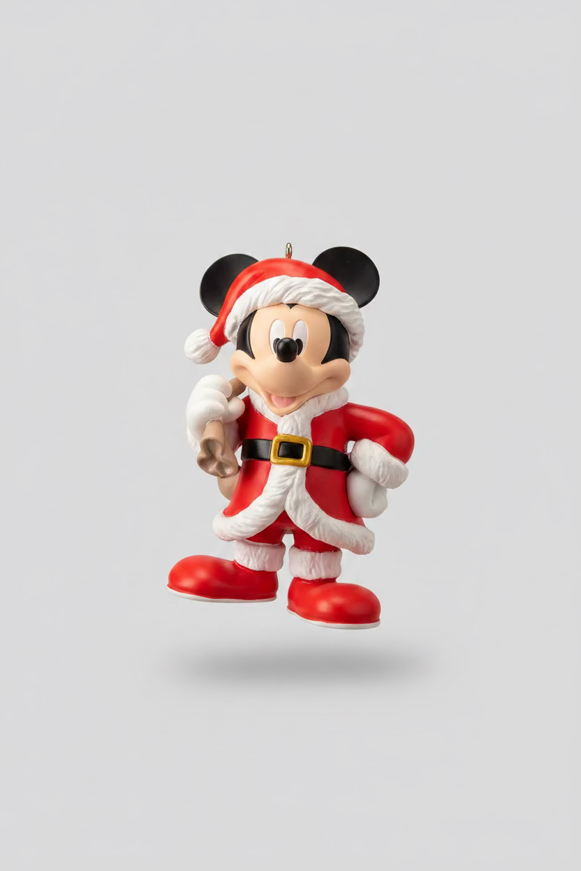 Disney Christmas Ornament "Mickey Mouse Santa with Gift Sack" - XL