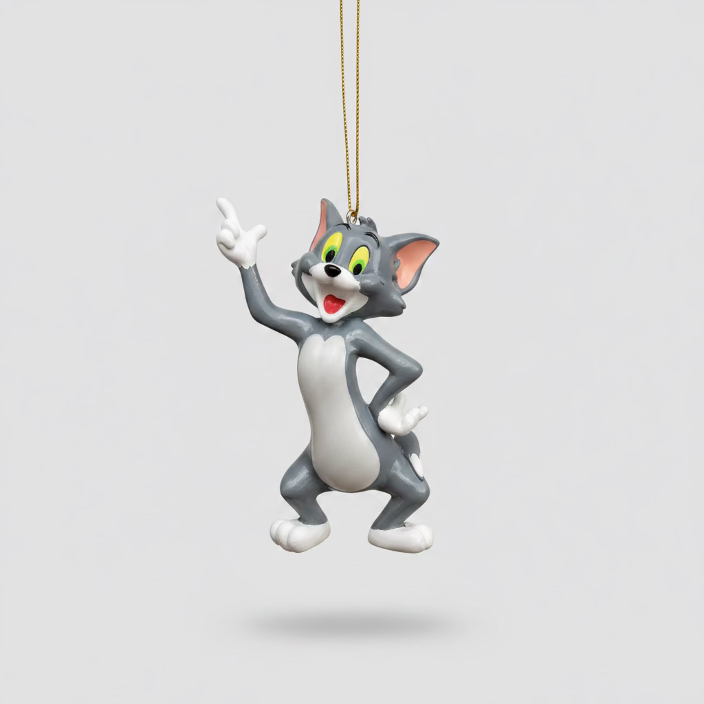Tom & Jerry Christmas Ornament "Tom"