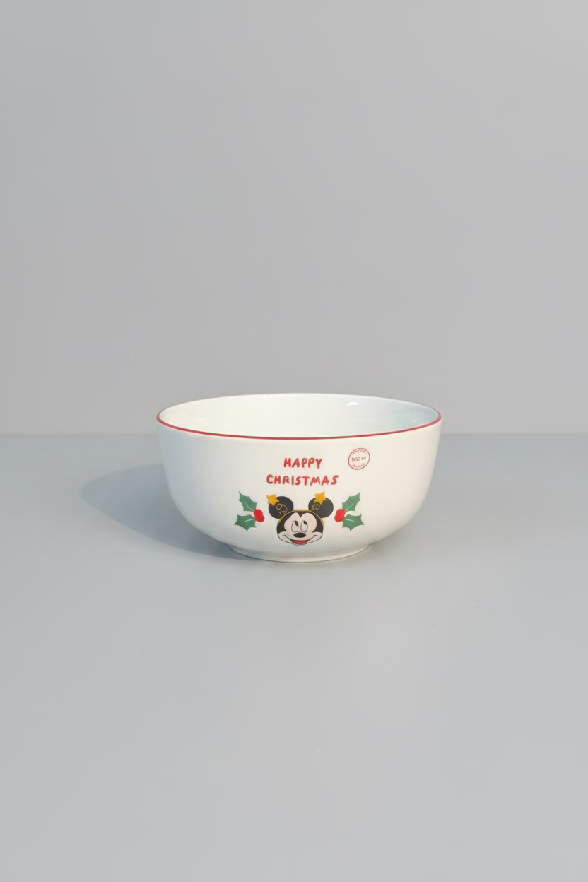 Disney Mickey Mouse Weihnachtsschale „Happy Christmas“
