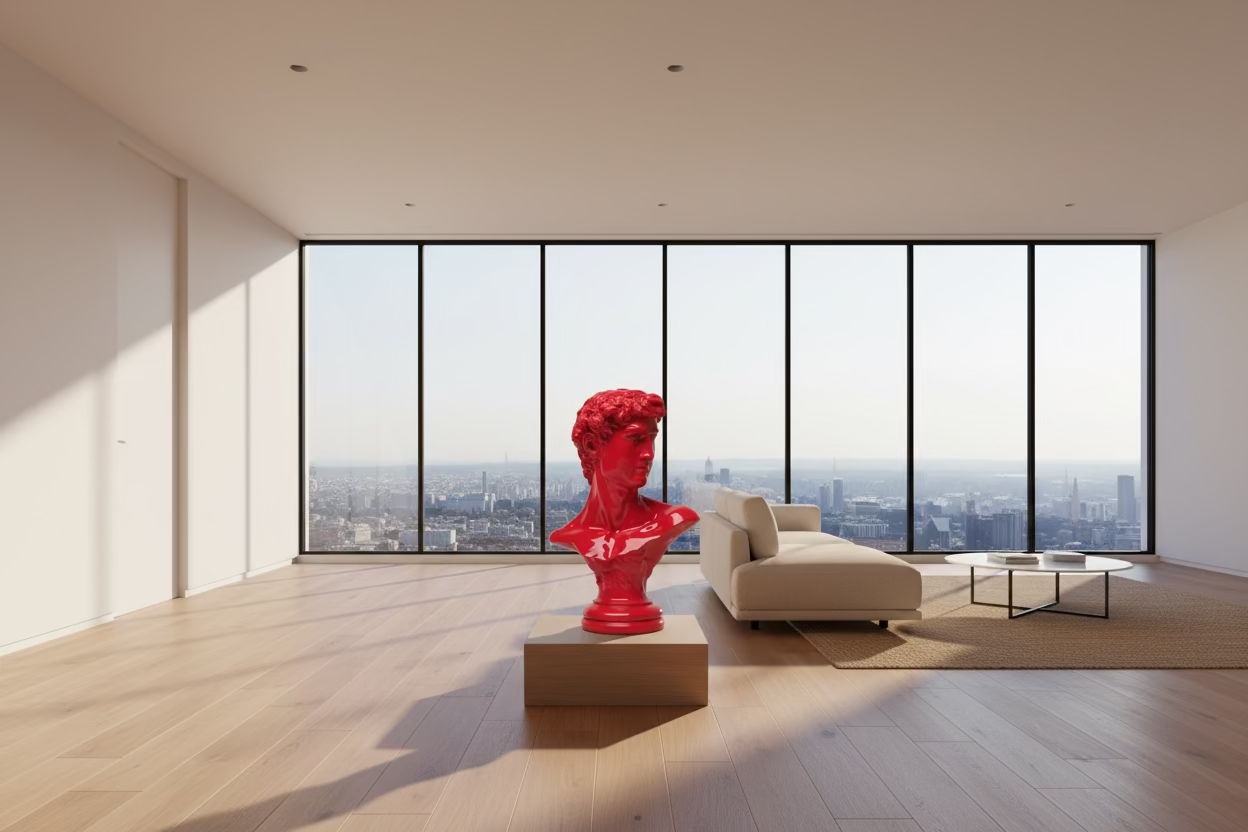 David Bust XXL – Red Edition