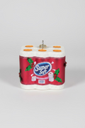 Glas-Weihnachtsanhänger Super Soft Toilettenpapier
