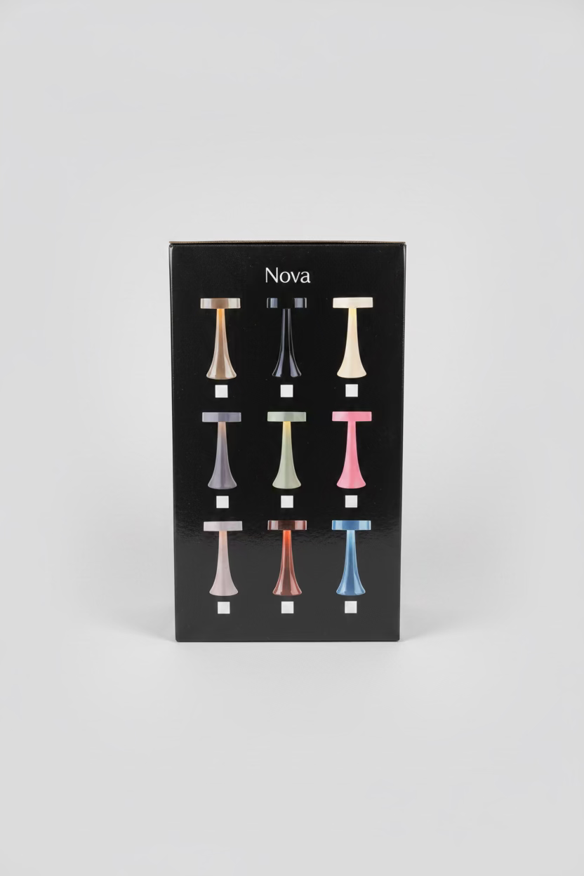 Cordless LED Table Lamp "Nova" – Rechargeable | Pink