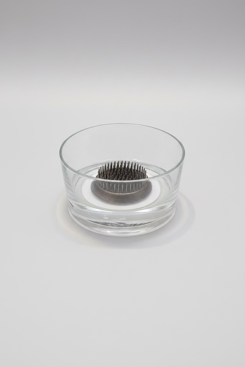 Kenzan Flower Frog L - 169 Pins | Ikebana Metal Flower Holder