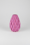 Designer Vase "Sine" - Metal Blossom | 30 cm | Color-changing effect