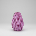 Designer Vase "Sine" - Metal Blossom | 20 cm | Color-changing effect