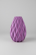 Designer Vase "Sine" - Metal Blossom | 25 cm | Color-changing effect