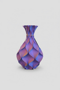 Purple Sunset Design Vase – 30 cm | Modern Sculptural Vase