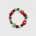 BIBA Christmas Bracelet "Candy Christmas" - Red, Green & Multicolor