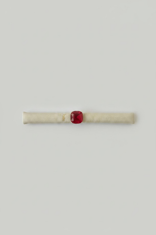 BIBA Statement-Ring „Ruby Glow“ – Gold & Rubinrot