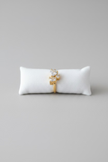 BIBA Ring Crystal Love - Gold with sparkling gemstones