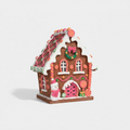 XXL Gingerbread House "Candy Christmas" – Pink, Orange & Green