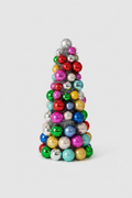 Deko-Weihnachtsbaum „Candy Pop“ – Bunt & Silber
