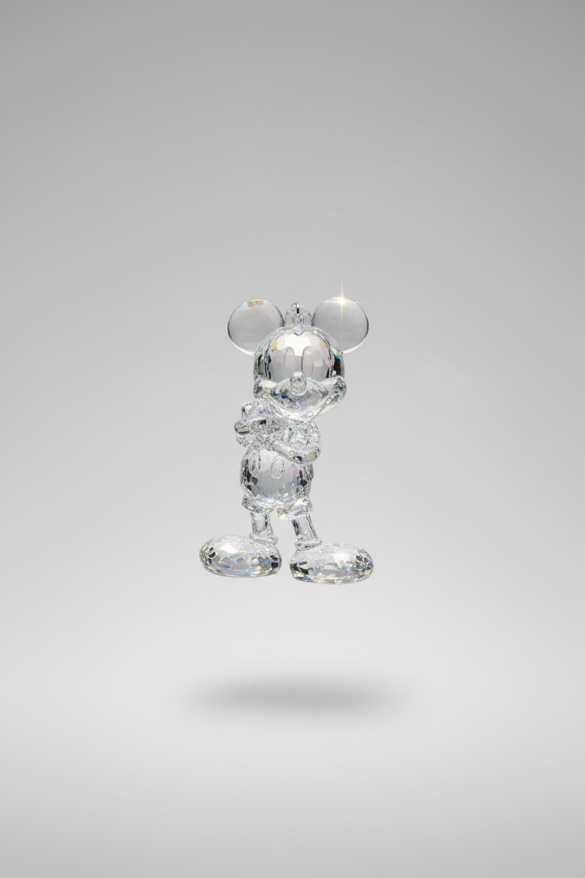 Disney Christmas Ornament "Mickey Mouse Crystal" - Transparent