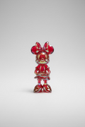 Disney Christmas Ornament "Minnie Mouse Crystal Red" – Red Transparent