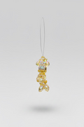 Disney Christmas Ornament "Minnie Mouse Crystal Gold" - Gold Transparent