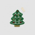 LIET & JOLIET Perlen-Clutch Christmas Tree – Grün