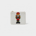 LIET & JOLIET Perlen-Clutch Nutcracker – Weiß