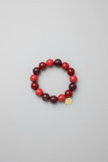 BIBA Perlenarmband Cherry Red – Rot / Bordeaux