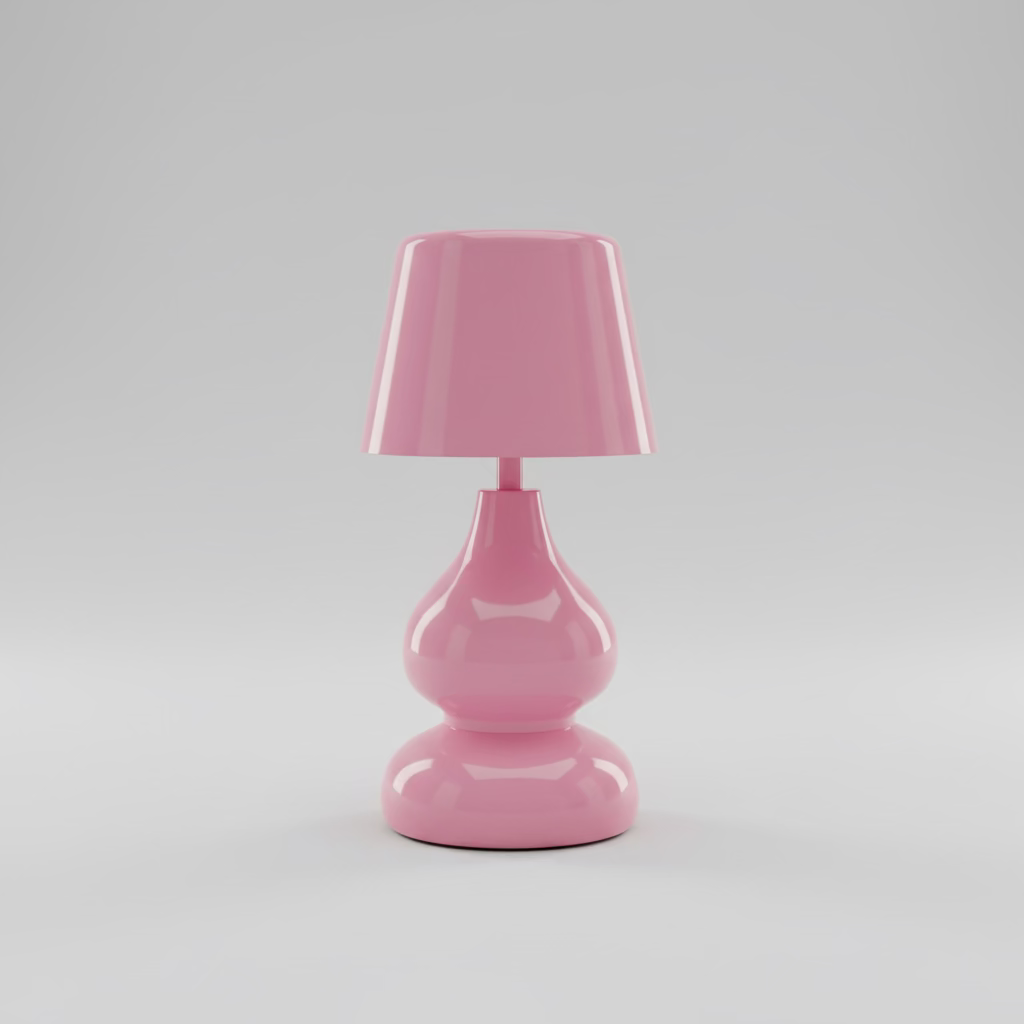 LED Tischleuchte – Bubble Pink | Rechargeable