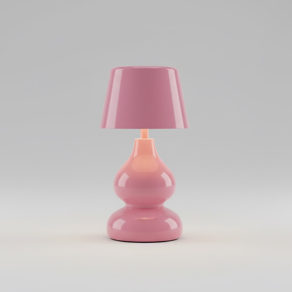 LED Tischleuchte – Bubble Pink | Rechargeable
