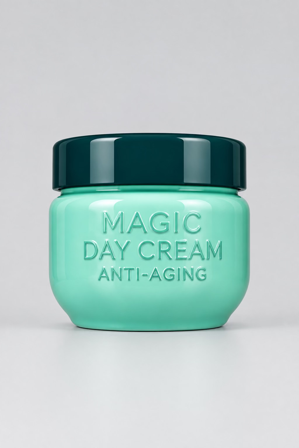 Blumentopf „Magic Day Cream“ – Mint & Petrol