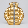 Deko-Vase „Ski Jacket“ Gold
