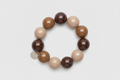 Statement Perlenarmband – Mocha Mix