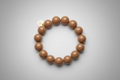 Statement Perlenarmband – Cappuccino Beige
