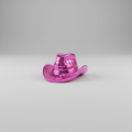 Pink Cowboy Hat Kerzenhalter – Statement Deko