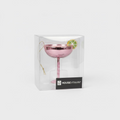 Weihnachtsanhänger Cocktailglas – Pink