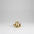 Cowboyhut Kerzenhalter – Gold