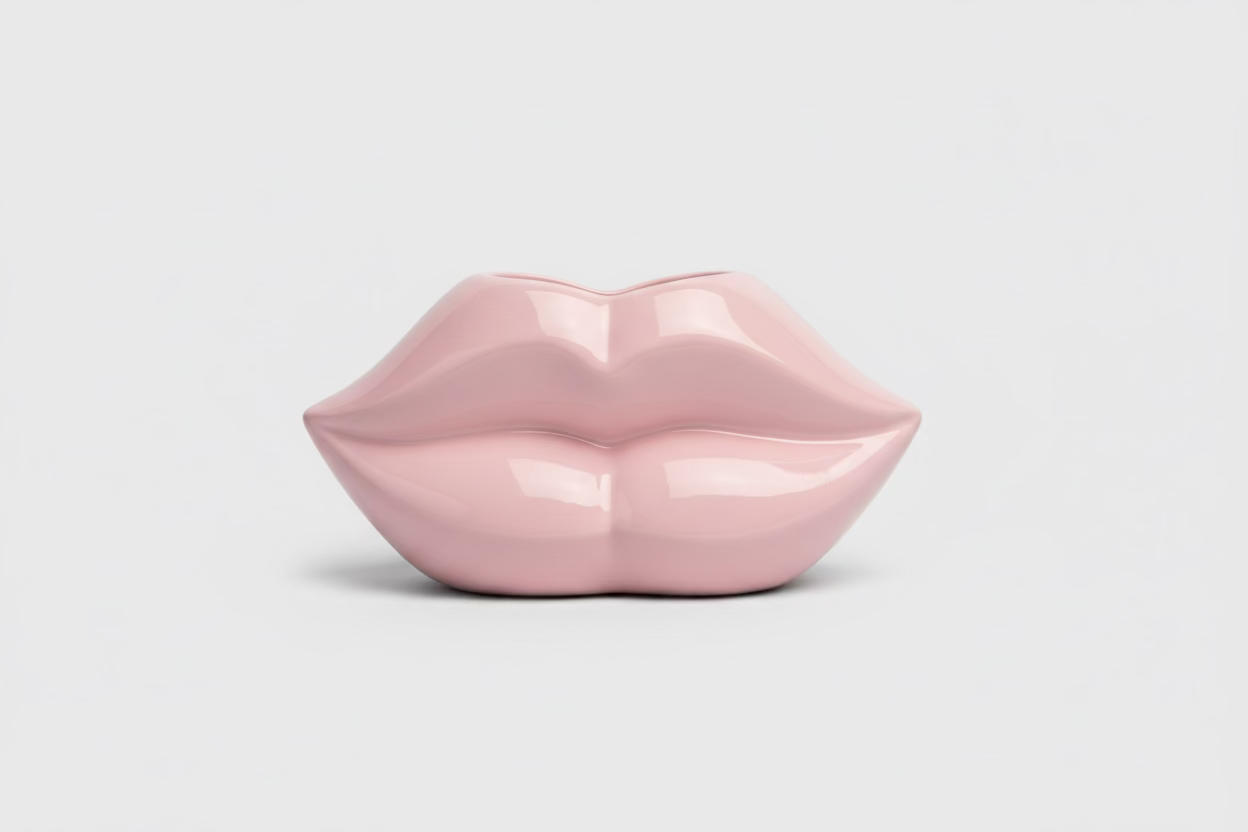 Vase Lips – Light Pink
