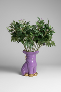 Statement Vase Fantasy Animal – Lila & Gold