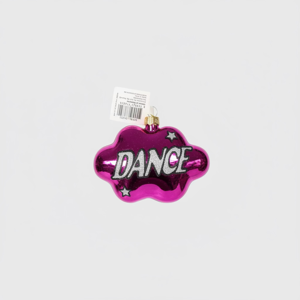 House of Seasons Weihnachtsanhänger „DANCE“ – Pink
