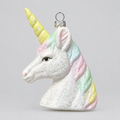 Weihnachtsanhänger „Pastel Unicorn“ – Einhorn mit Glitzer