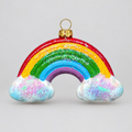 Weihnachtsanhänger „Rainbow“ – Regenbogen mit Glitzerwolken