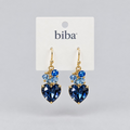 💙 BIBA Ohrringe „Blue Crystal“